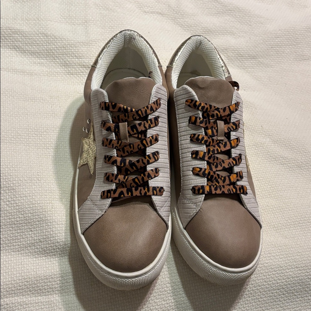 Corkys Gold Metallic Glitter Supernova Sneaker Size 11. EUC - Picture 2 of 12